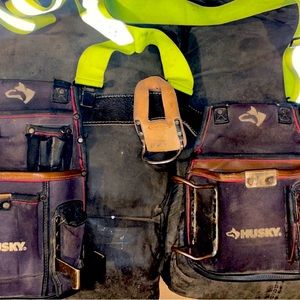 Leather Husky tool belt